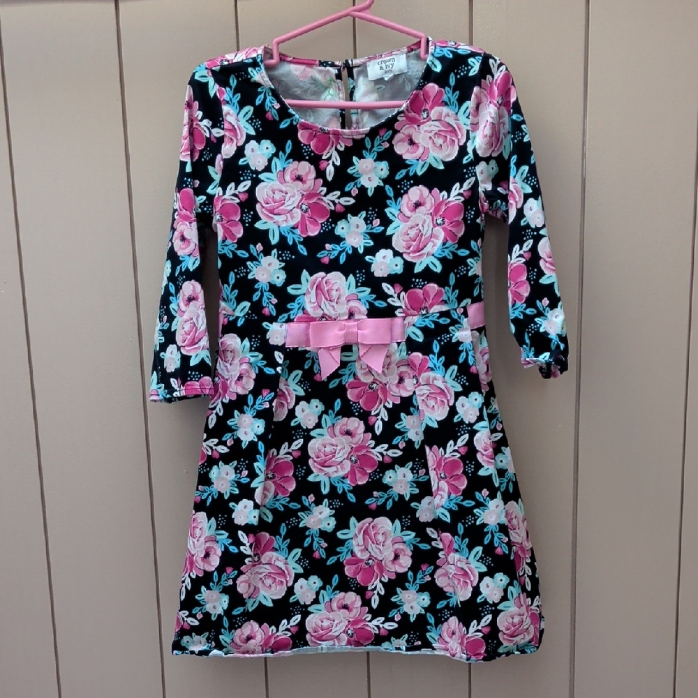 Crown & Ivy Floral Long Sleeve Dress